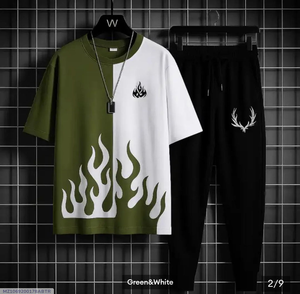 Micro Interlock Printed Track Suit