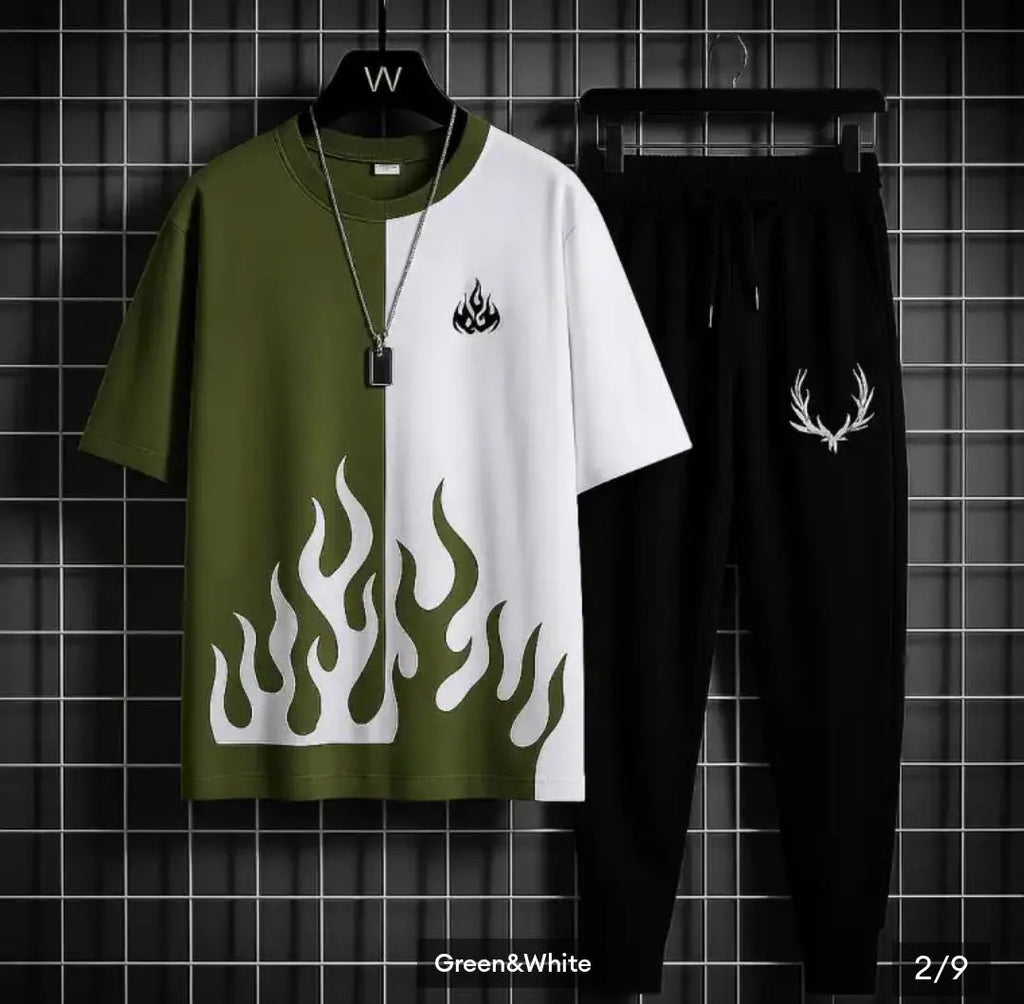Micro Interlock Printed Track Suit