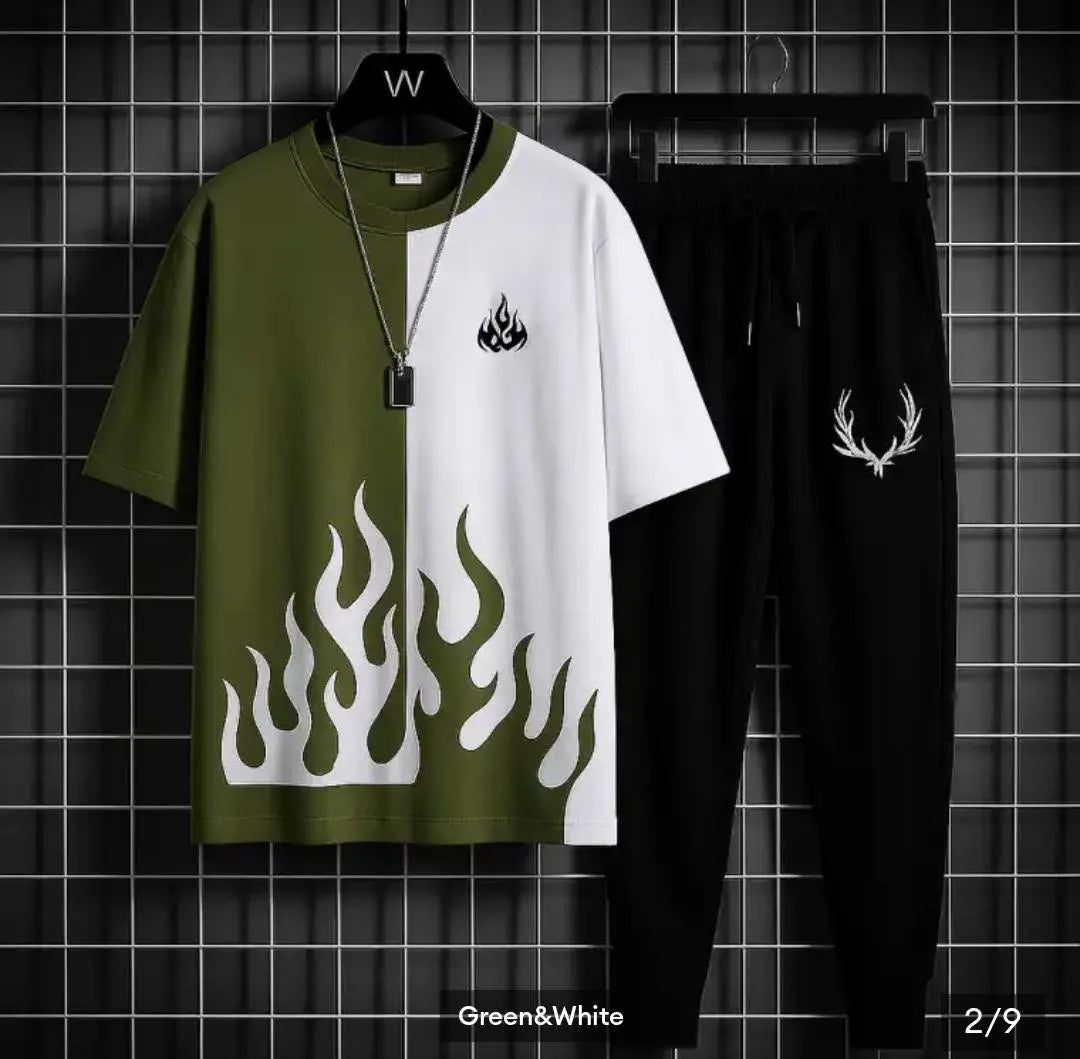 Micro Interlock Printed Track Suit