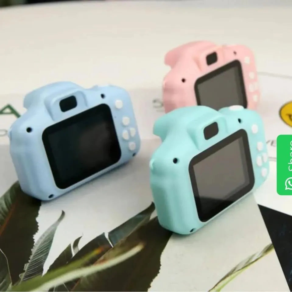 Mini Vintage Digital Camera for Kids Multicolor Portable