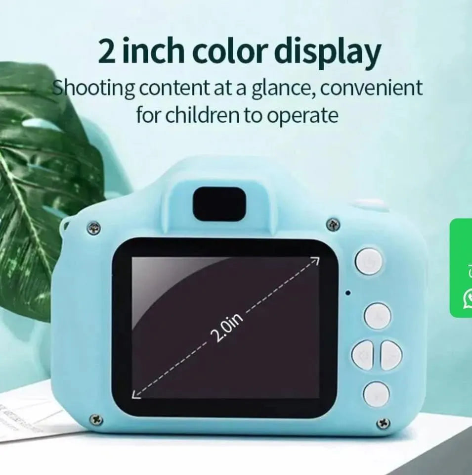 Mini Vintage Digital Camera for Kids Multicolor Portable