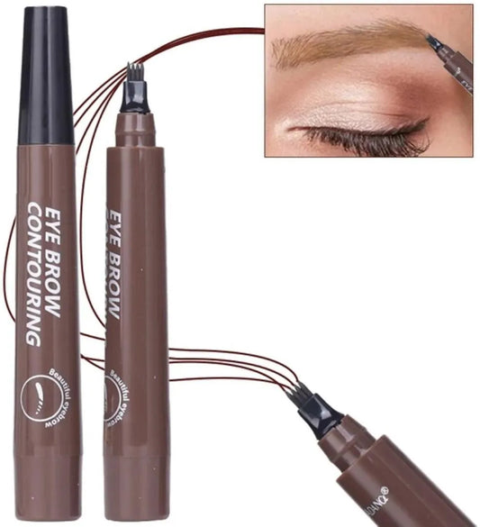 Waterproof Eyebrow Pencil Brown Long Lasting