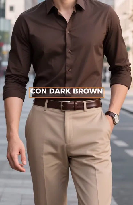 Formal Dress shirt for men - Cotton - | Pant Coat Shirts | - Black - Navy Blue - White - Mahroon