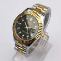 ROLEX STAINLESS STEEL CLASSIC WRIST WATCH