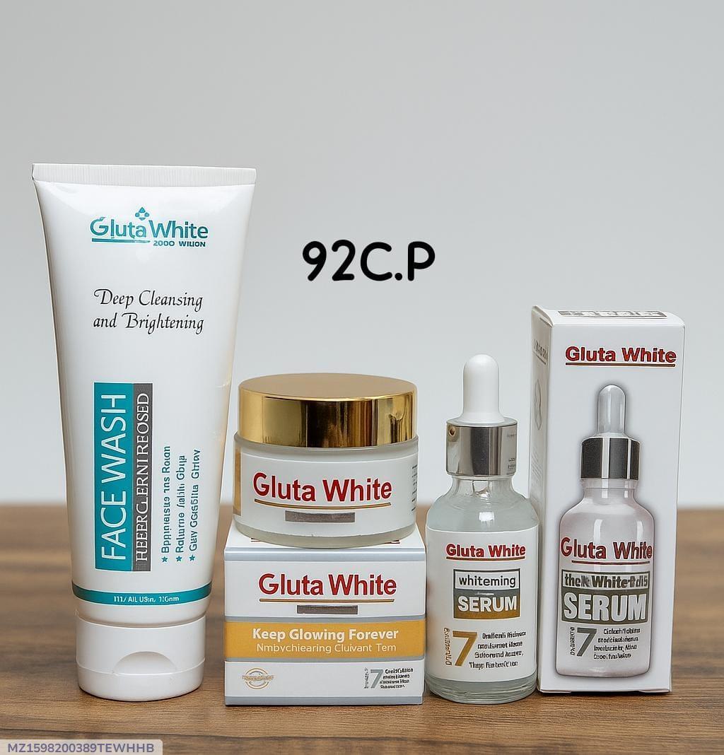 Gluta White 3 in 1 Skincare Bundle for All Skin Types