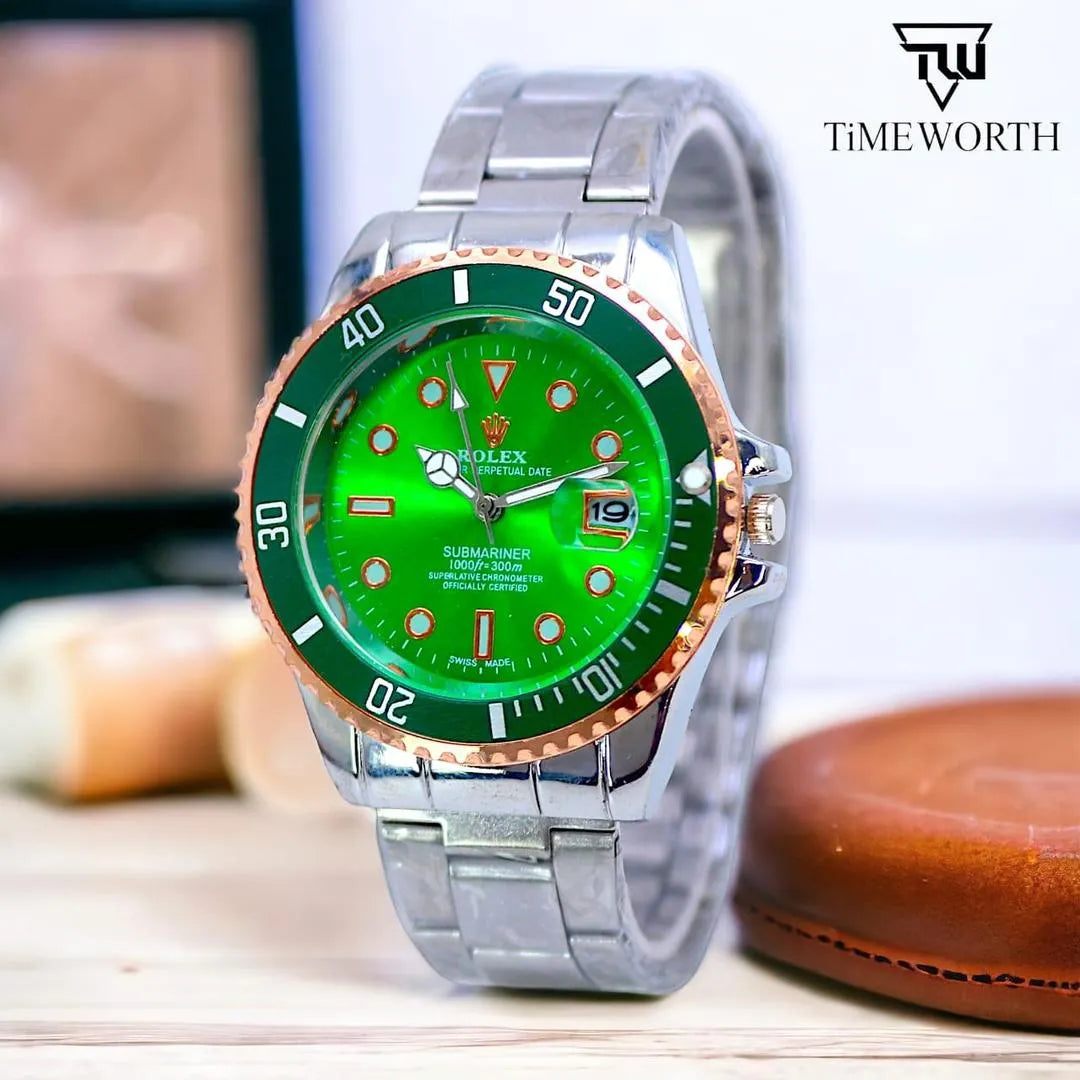 Men's Luxury Quartz Watch Multicolor Dial Lightweight Daily Wear