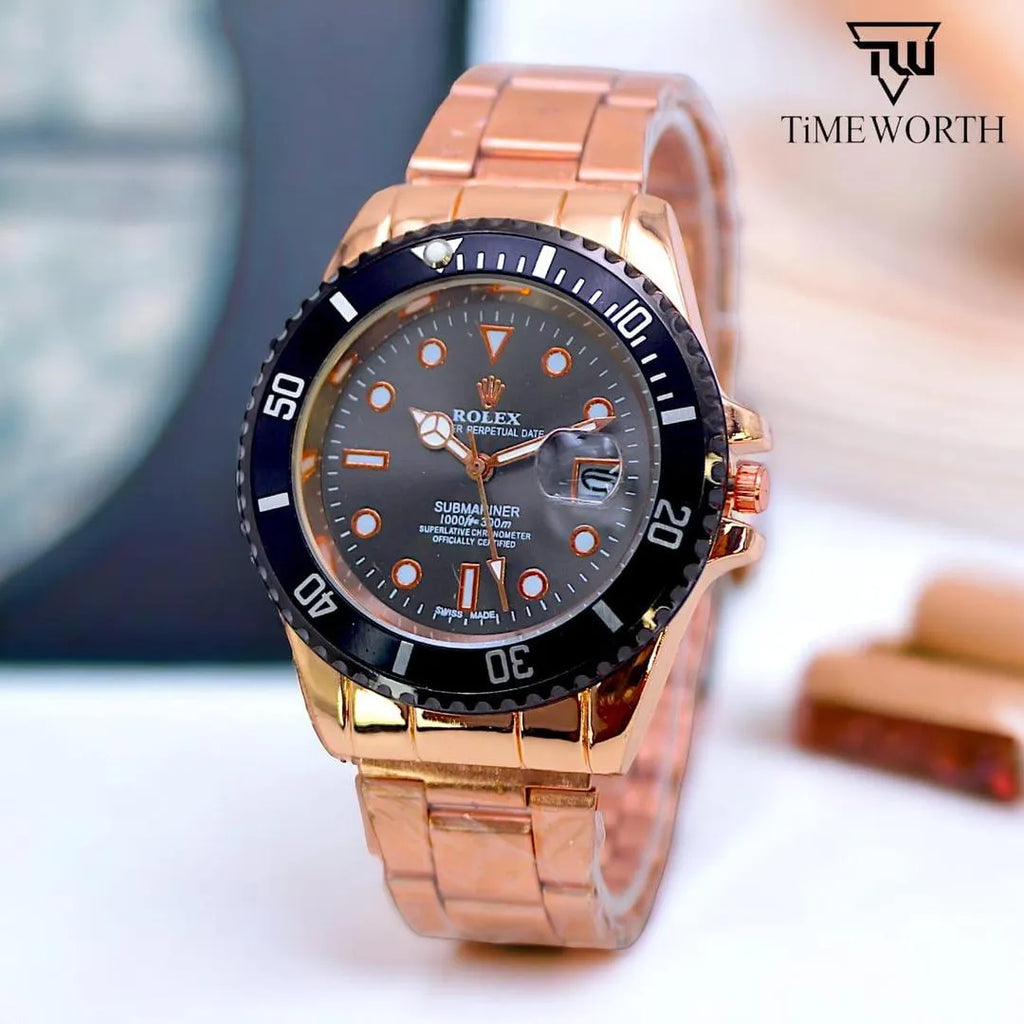 Men's Luxury Quartz Watch Multicolor Dial Lightweight Daily Wear