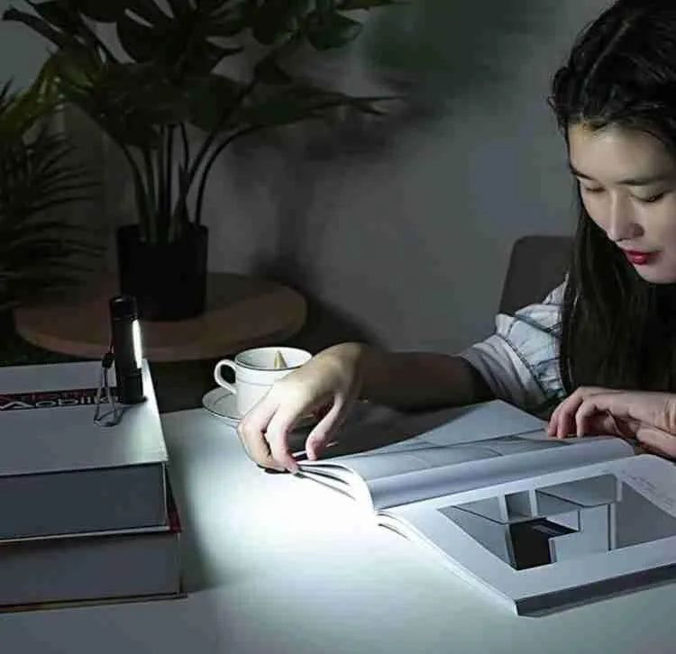 Rechargeable Flashlight Multicolor Type-C ABS