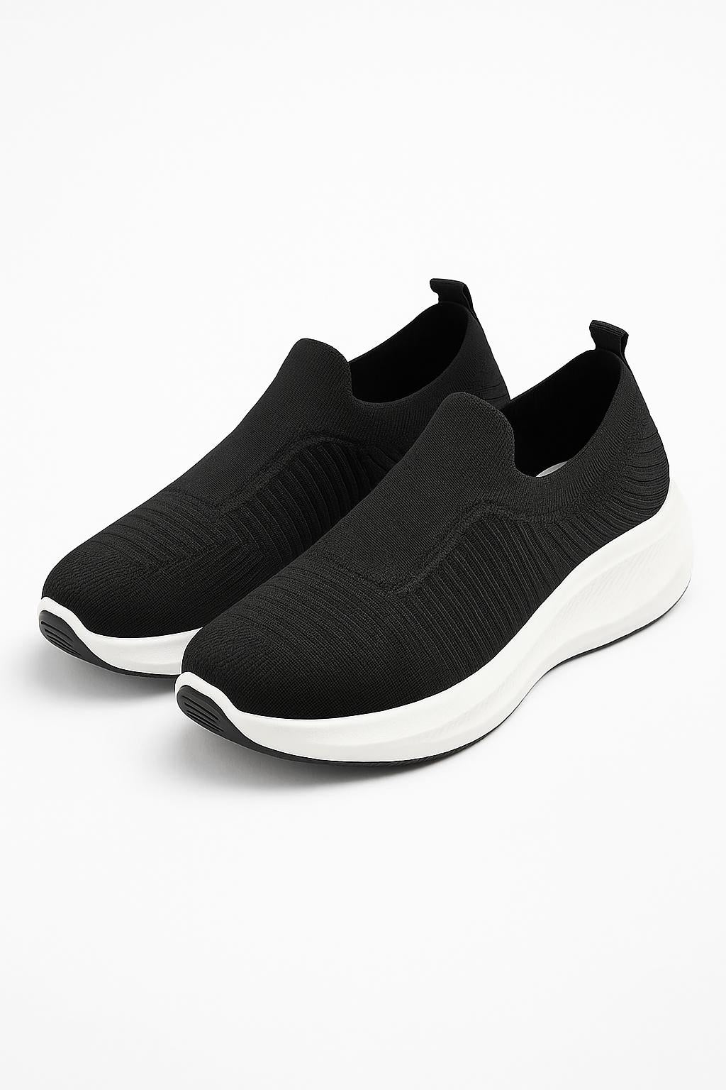 Men's Black Skechers Walking Shoes