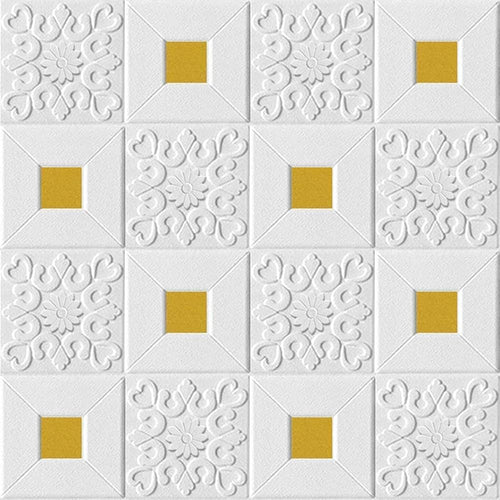 3D Brick Design Self-Adhesive Waterproof Foam Sheet 3D PE Foam Wallpaper