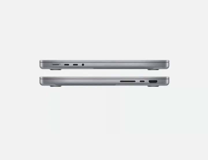 Mac Book Pro 14" (2021 - A2442) - M1 Pro Chip (10-Core CPU, 16-Core GPU) | 16GB RAM 512GB SSD | Liquid Retina XDR | Silver | 1 Year Warranty - K-Mall Laptop Store