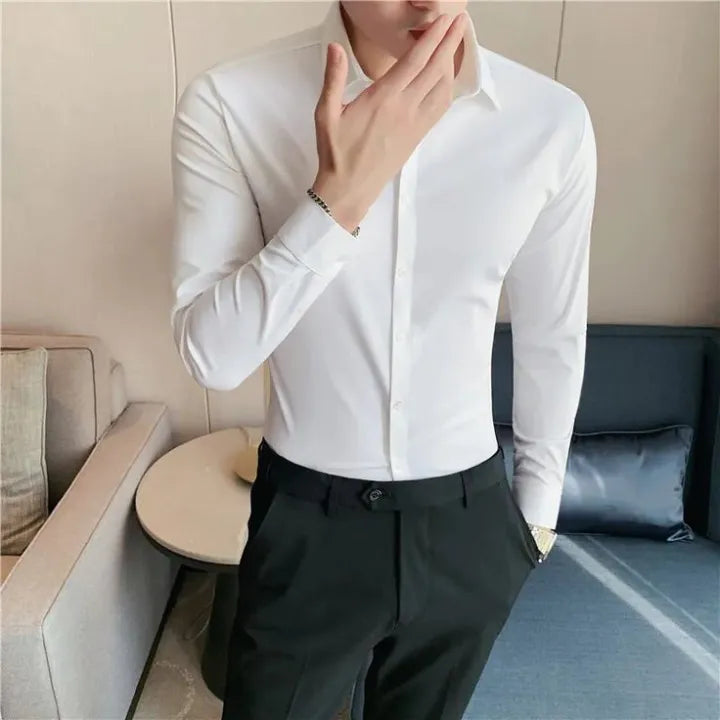 Formal Dress shirt for men - Cotton - | Pant Coat Shirts | - Black - Navy Blue - White - Mahroon