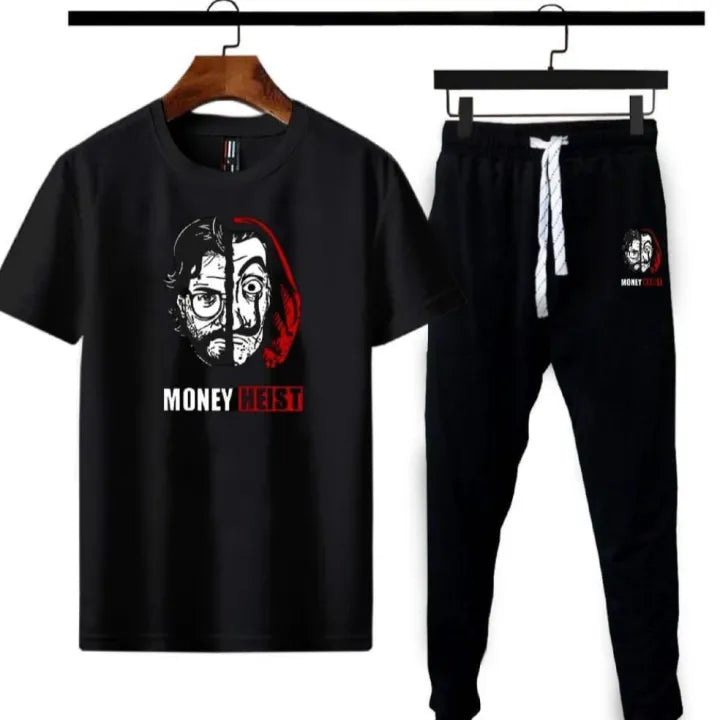 Men's Micro Polyester Printed Shirt And Trouser