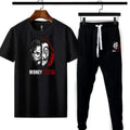 Men's Micro Polyester Printed Shirt And Trouser
