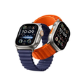 T900 Ultra 2 Smart Watch with Orange Strap & Blue Band