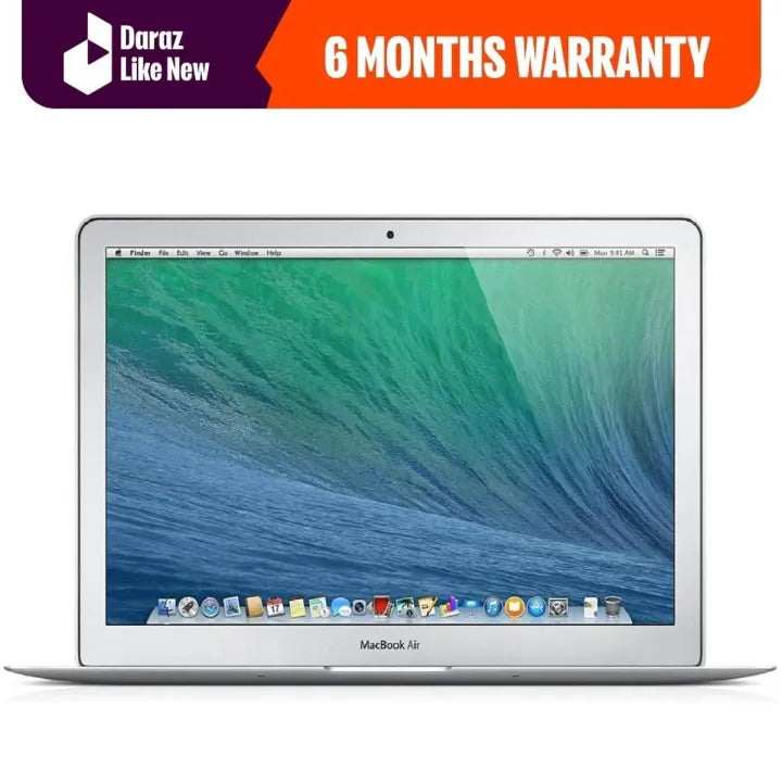 Mac Book Air 13.3" (A1466 - 2017) - Intel Core i5 1.8GHz | 8GB RAM 256GB SSD | Silver Edition | 1 Year Warranty - K-Mall Laptop Store